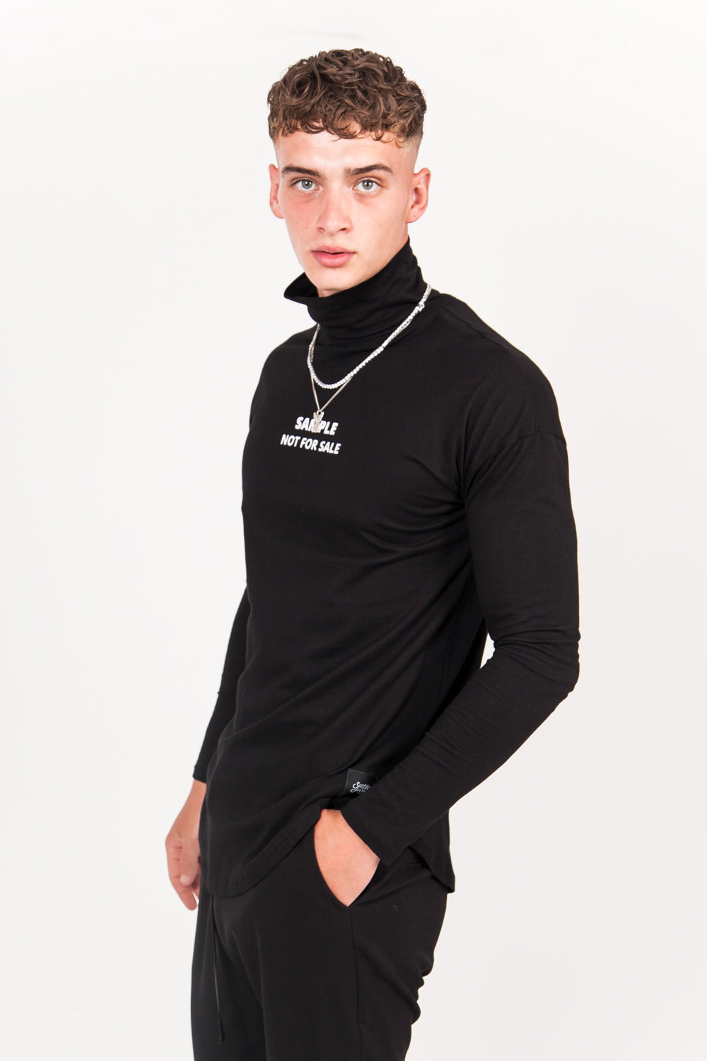 Sixth June - T-shirt manches longues "sample not for sale" noir