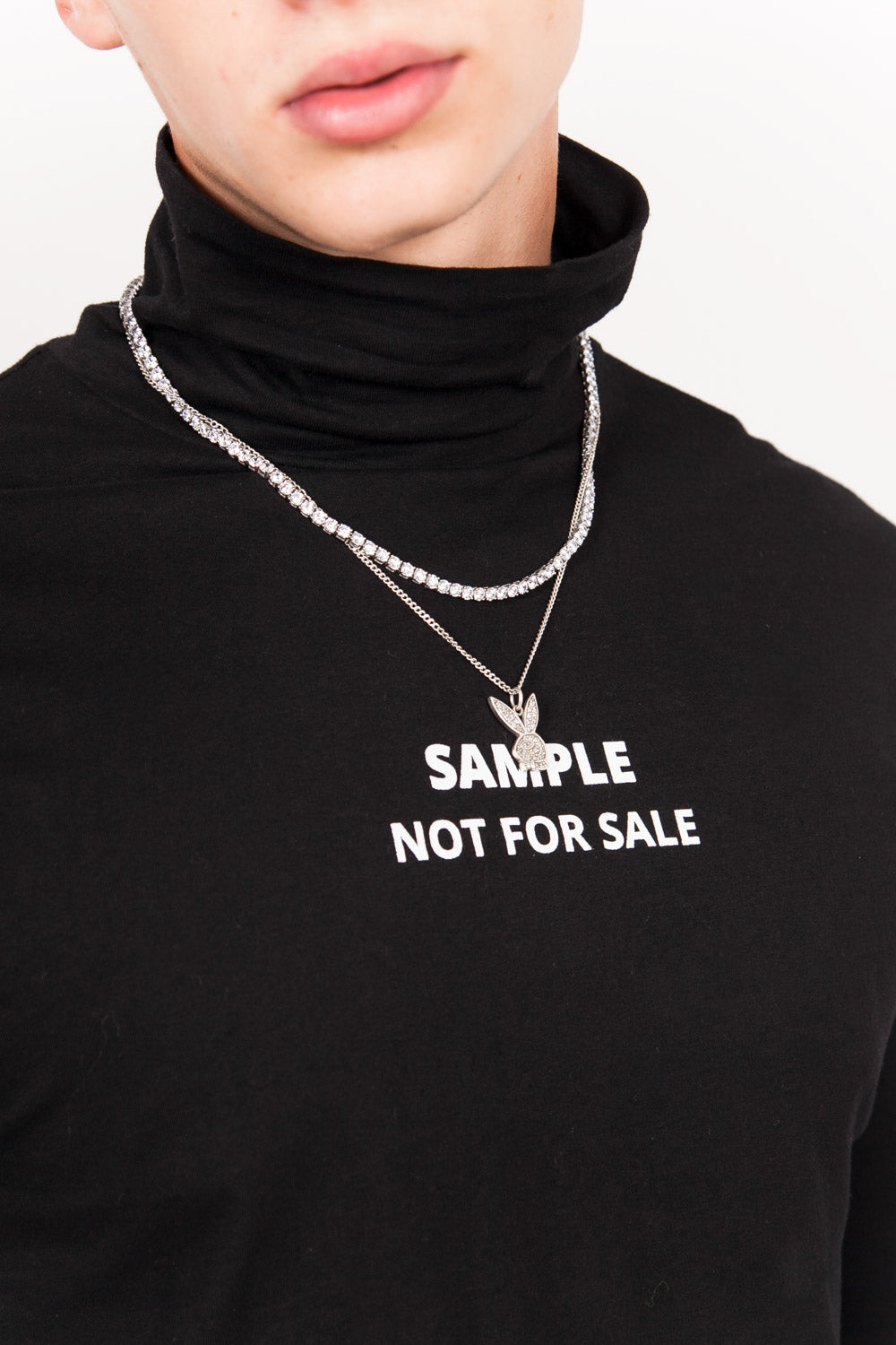 Sixth June - T-shirt manches longues "sample not for sale" noir