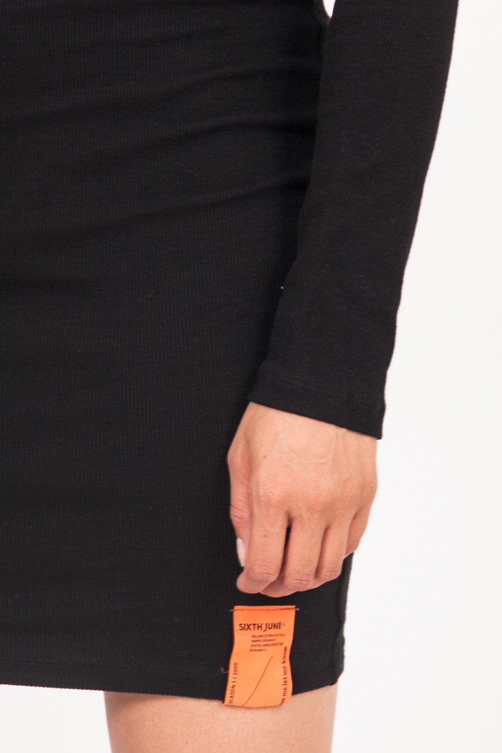 Sixth June - Robe manches longues logo noir