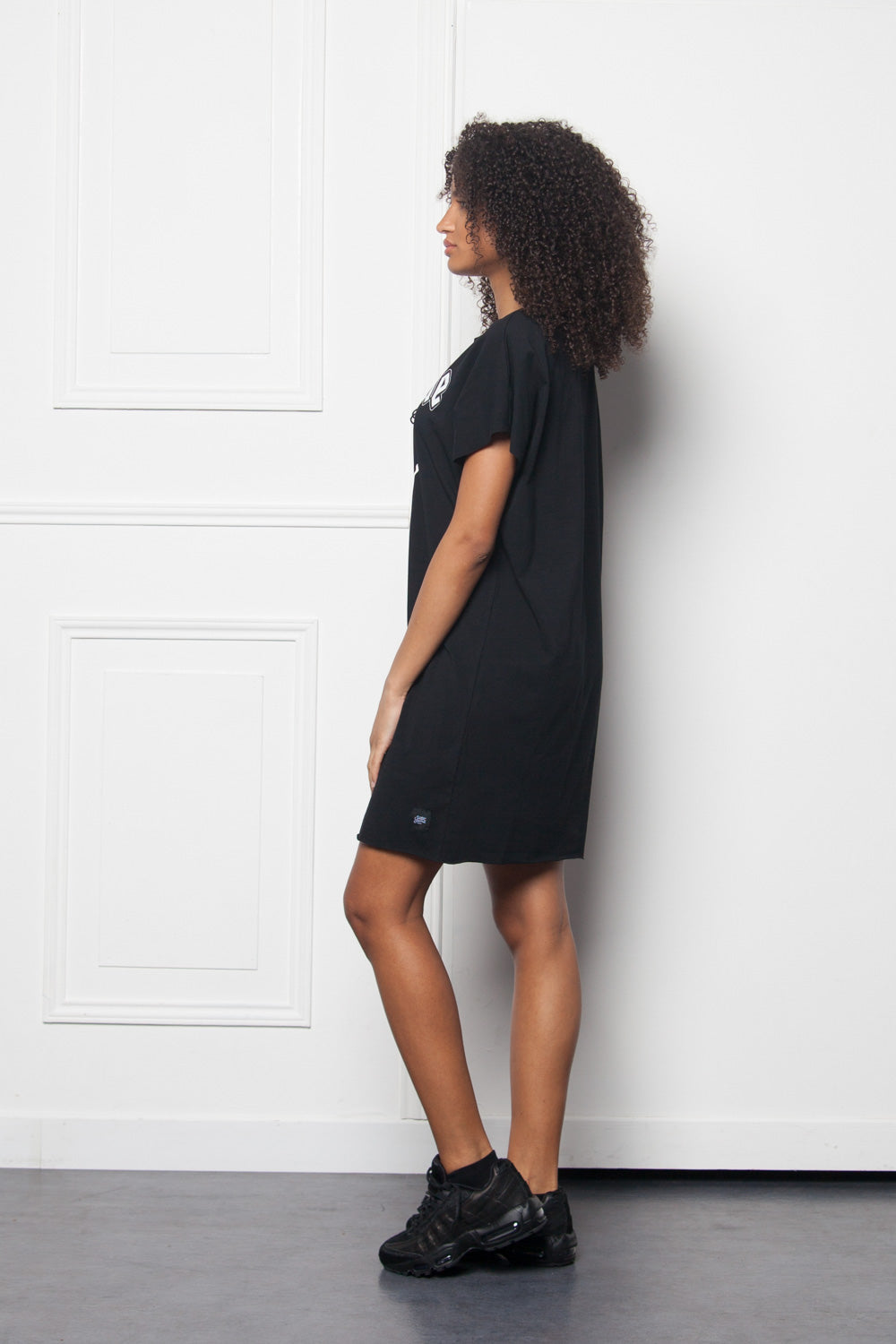 Sixth June - Dress grunge lacing black W2642VDR