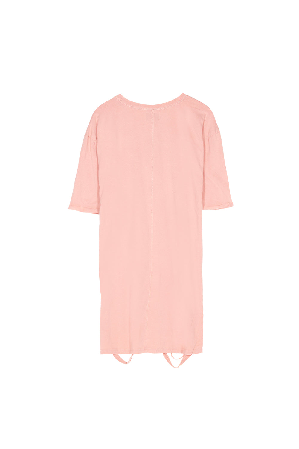 Sixth June - Robe t-shirt déchirée rose clair