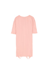Sixth June - Robe t-shirt déchirée rose clair