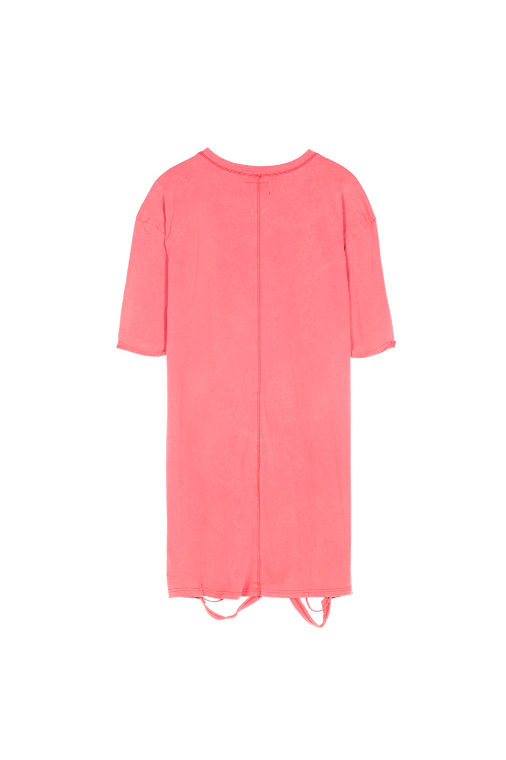 Sixth June - Robe t-shirt déchirée rose foncé
