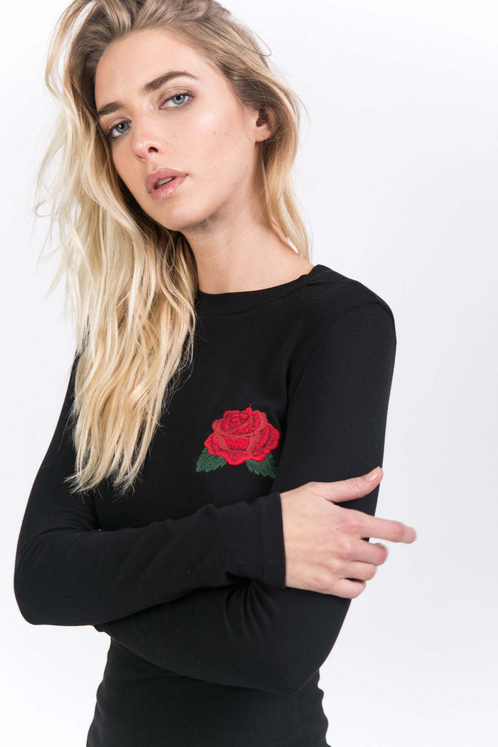 Sixth June - Robe longue patch poitrine noire