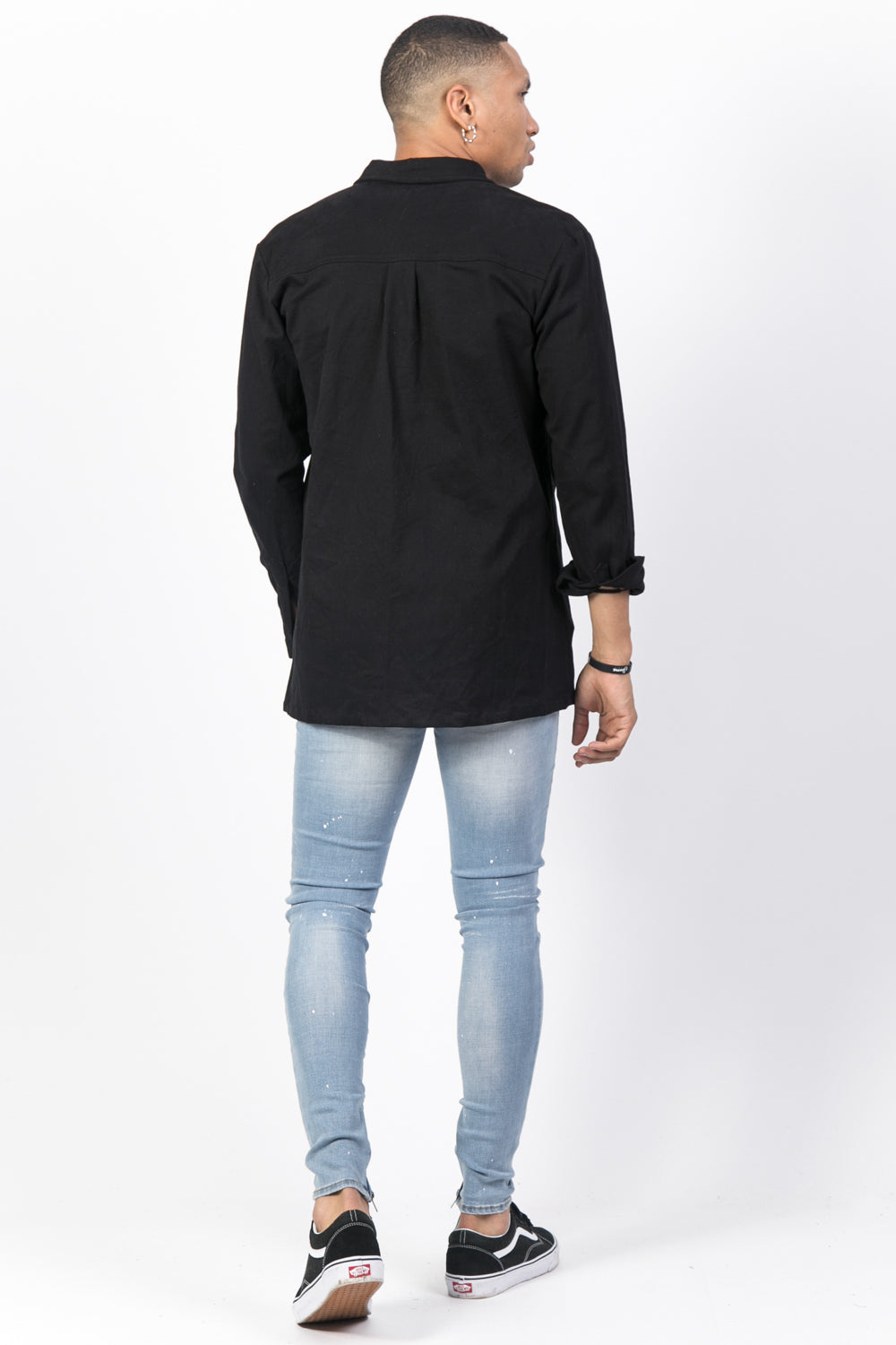 Sixth June - Chemise zippée cargo noir