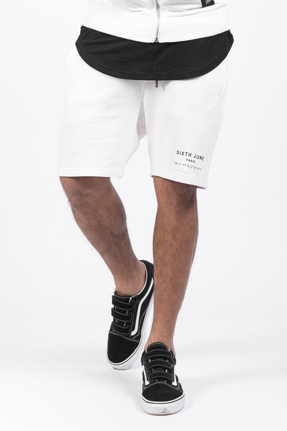 Sixth June - Short Paris GPS blanc