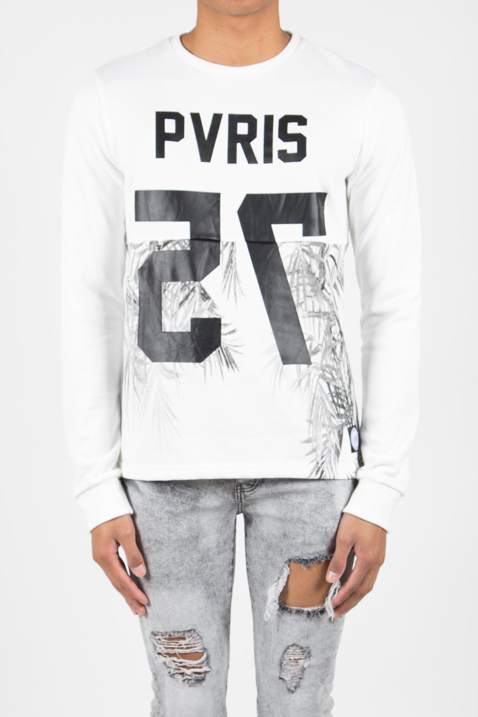 Sixth June - Sweat Paris 75 Sixth June Junior tropical blanc 1361V
