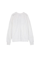 Sixth June - Sweatshirt brodé roses blanc