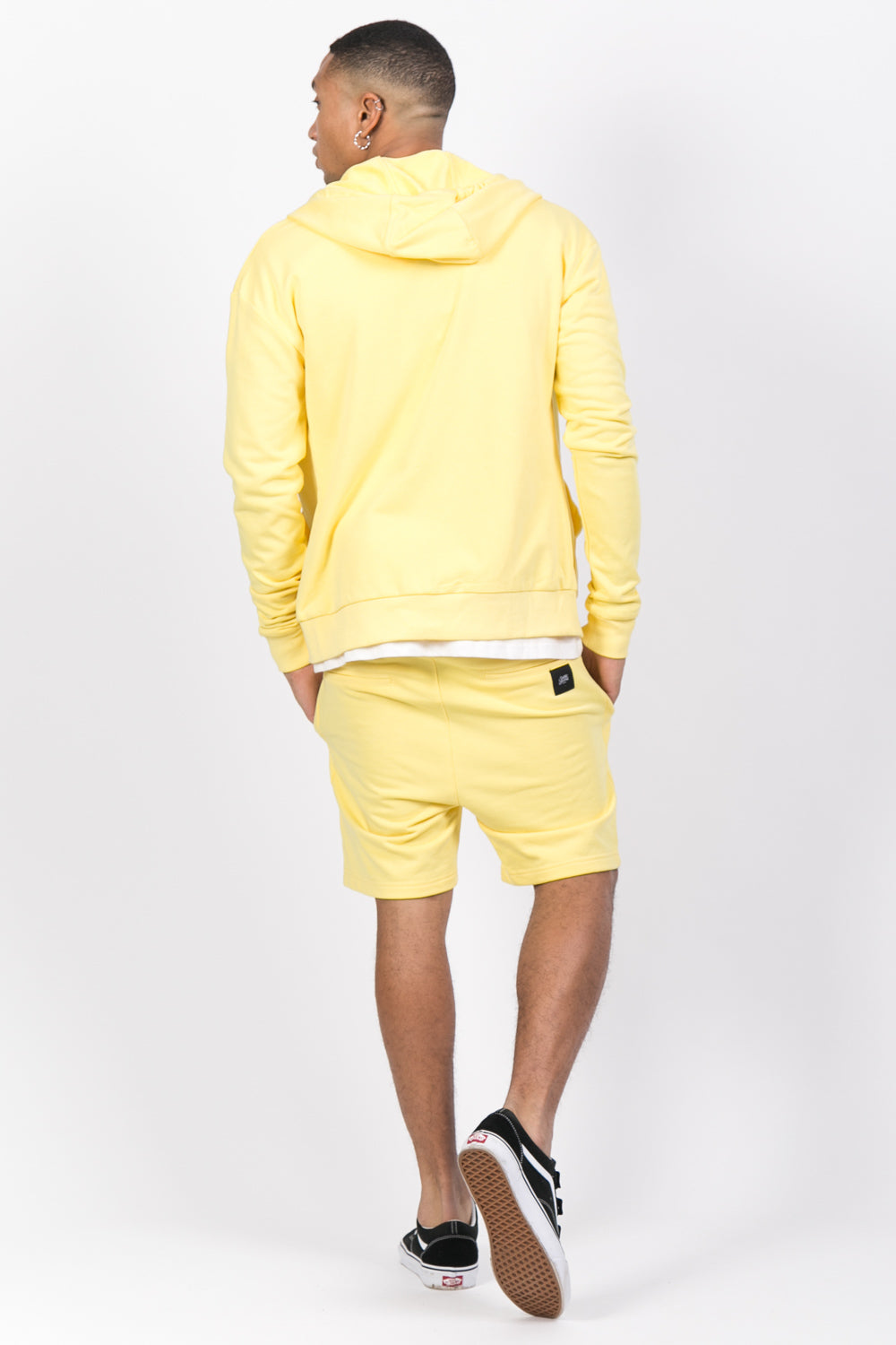 Sixth June - Sweat capuche Paris GPS zippé jaune