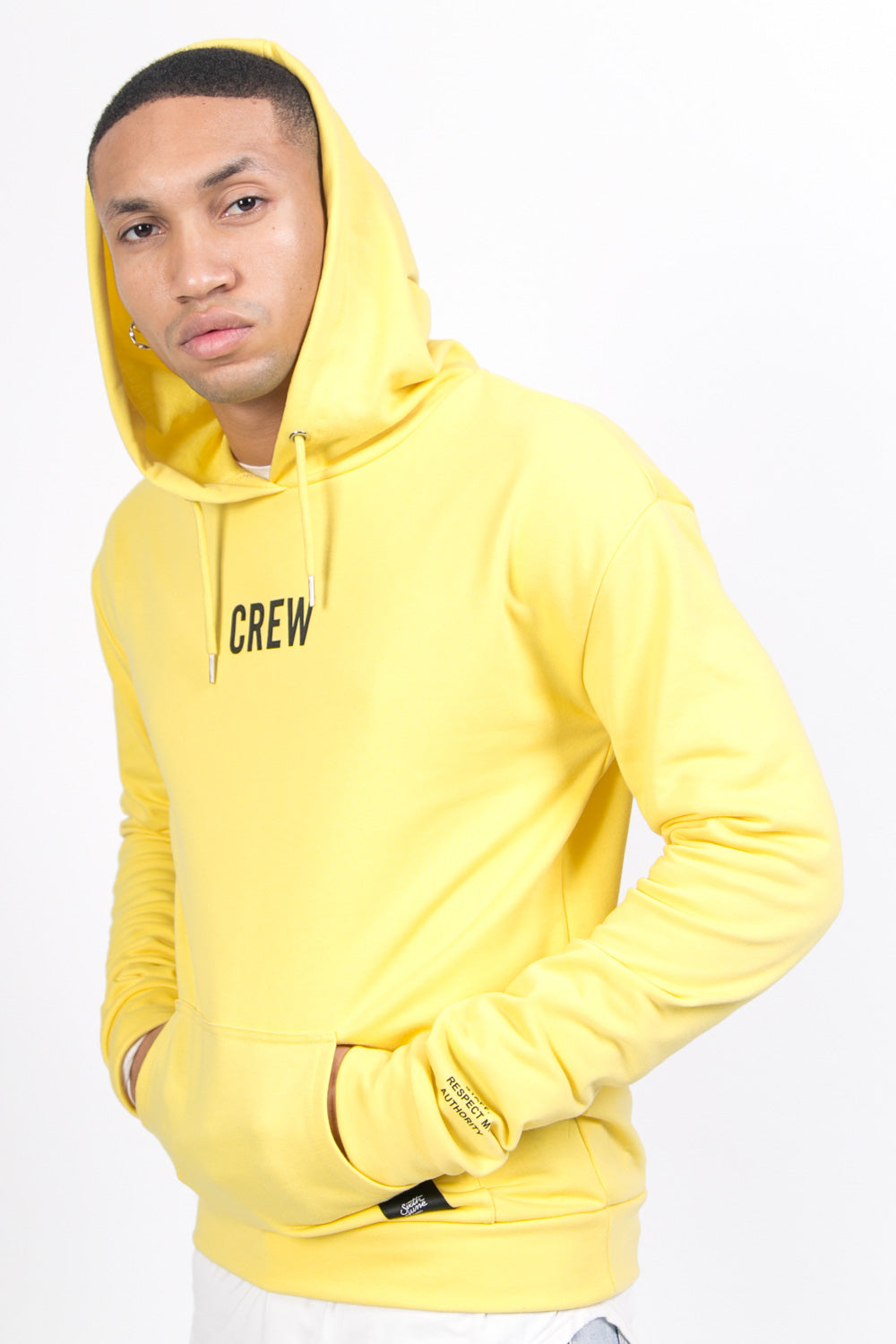 Sixth June - Sweat capuche crew tour jaune