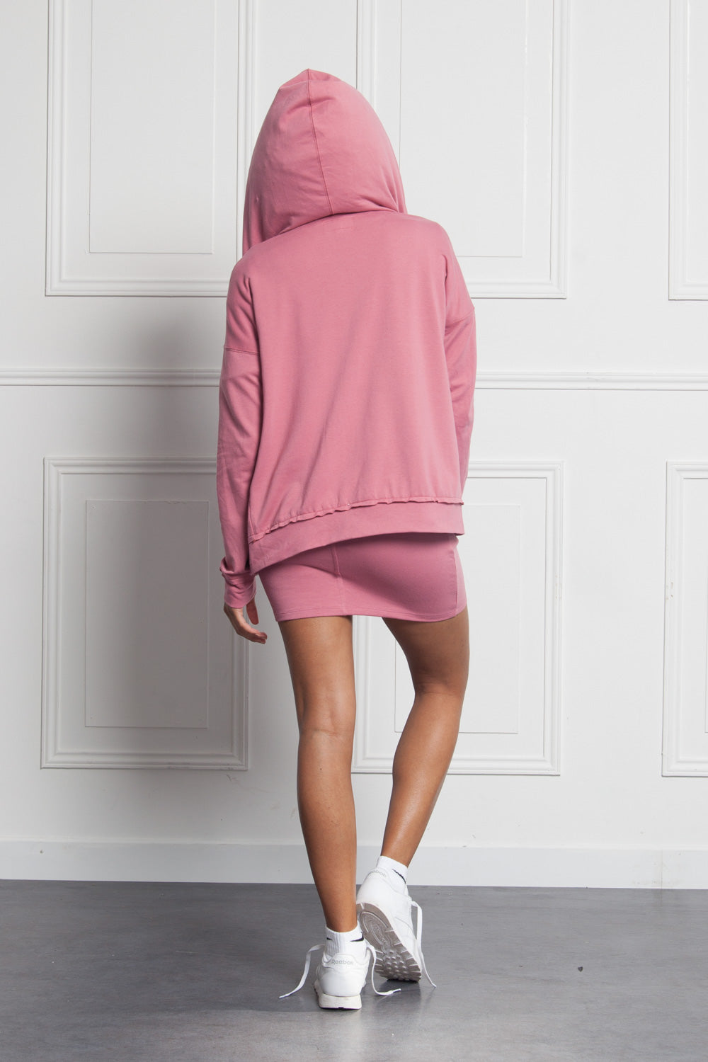 Sixth June - Hoodie zip-up regular Sixth June Women pink W2649CSW