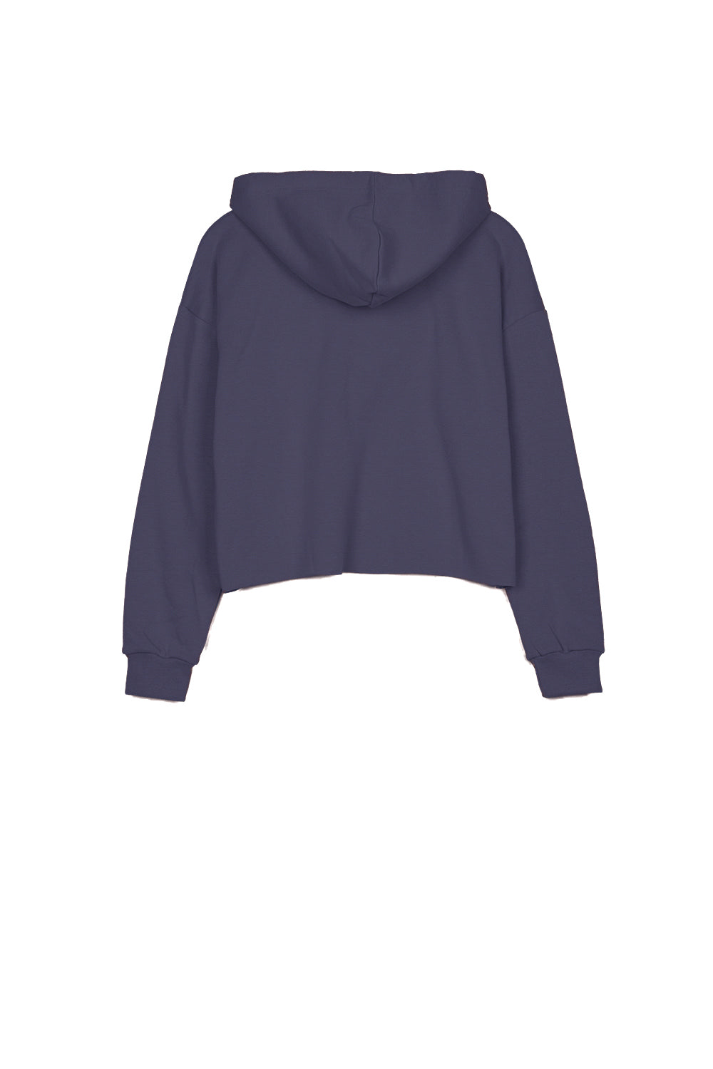 Sixth June - Sweat capuche court large bleu foncé