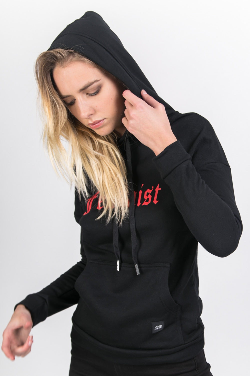 Sixth June - Sweat capuche Feminist noir