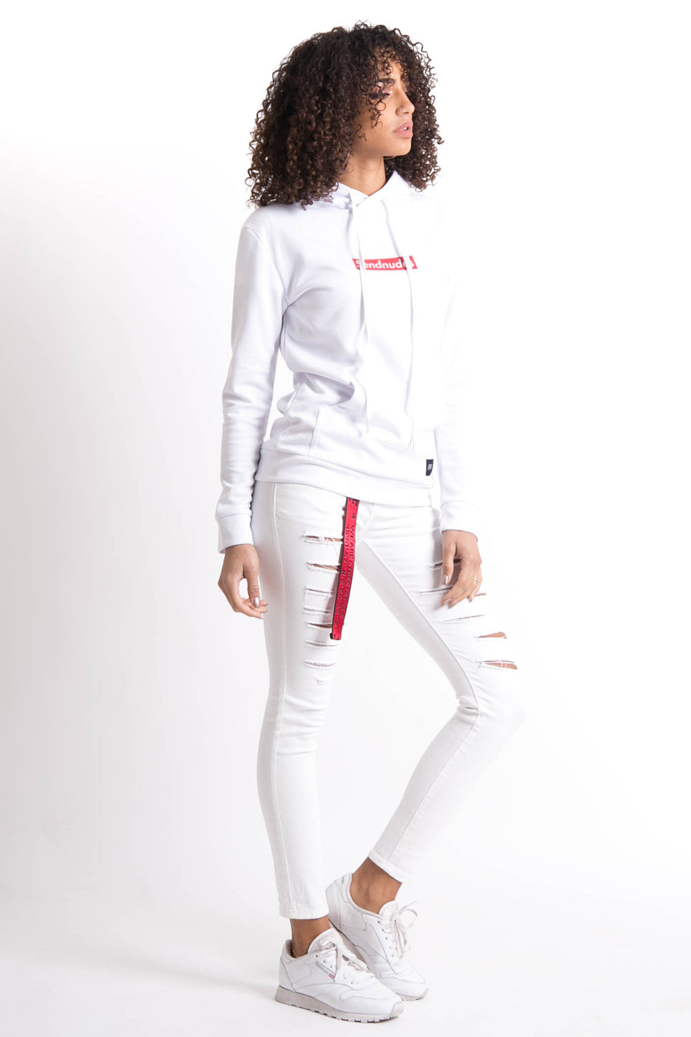 Sixth June - Sweat capuche Sendnudes blanc