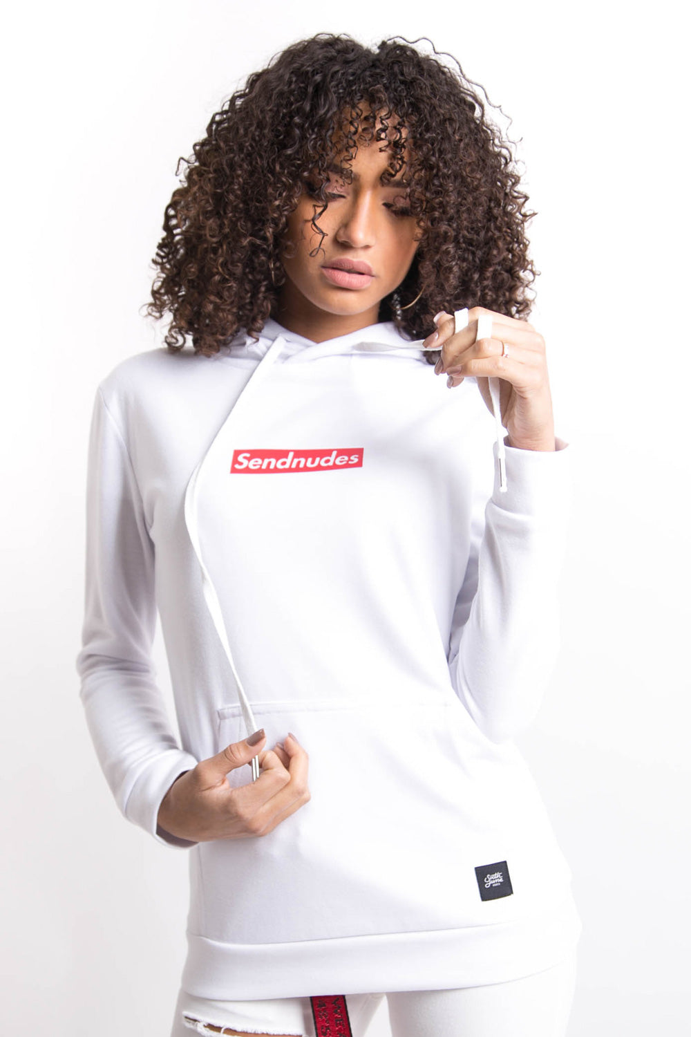 Sixth June - Sweat capuche Sendnudes blanc