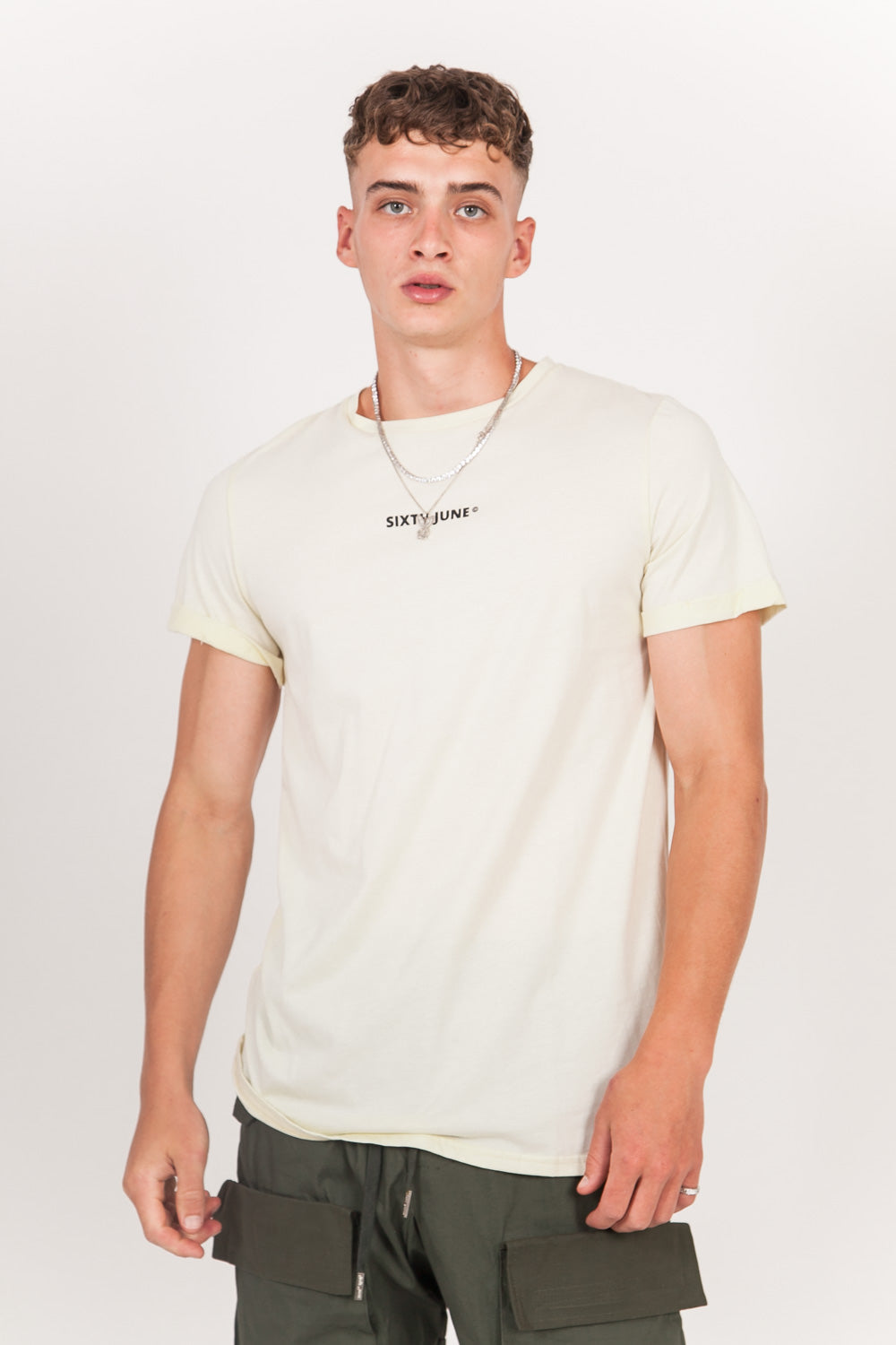 Sixth June - T-shirt image ocean jaune