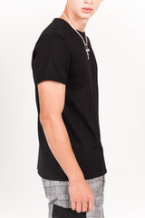 Sixth June - T-shirt logo réfléchissant arrière noir