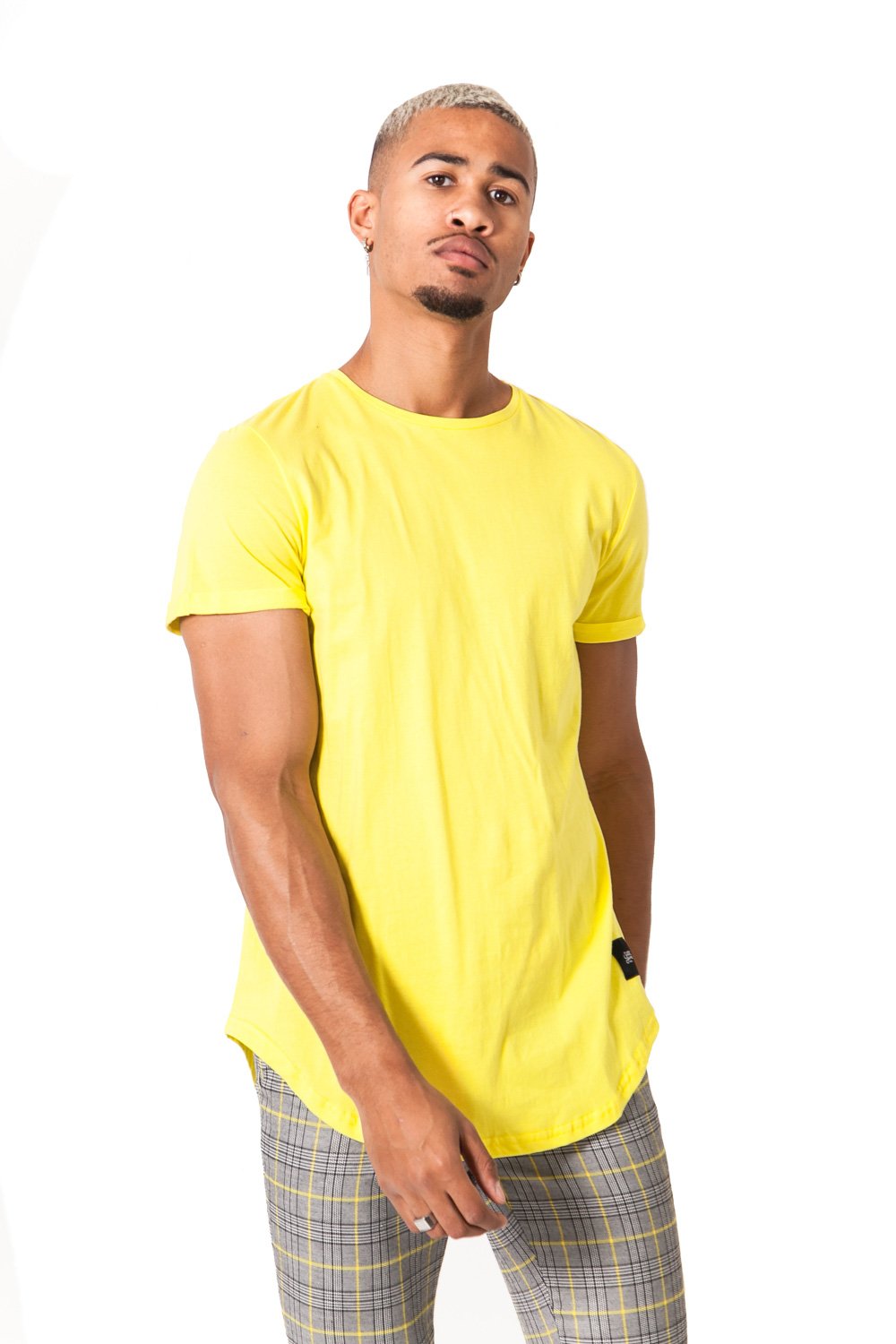 Sixth June - T-shirt bas arrondi Jaune