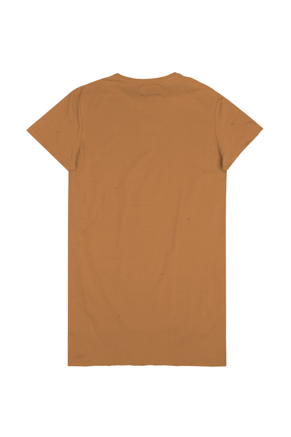 Sixth June - T-shirt asymétrique oversize camel 2131C