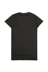 Sixth June - T-shirt asymétrique oversize gris foncé 2131C