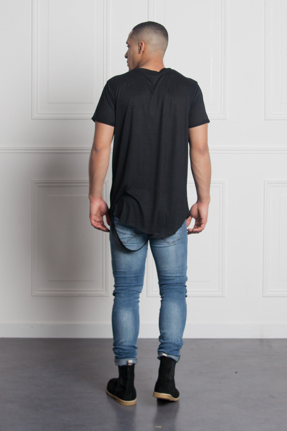 Sixth June - T-shirt chest pocket black M2511VTS