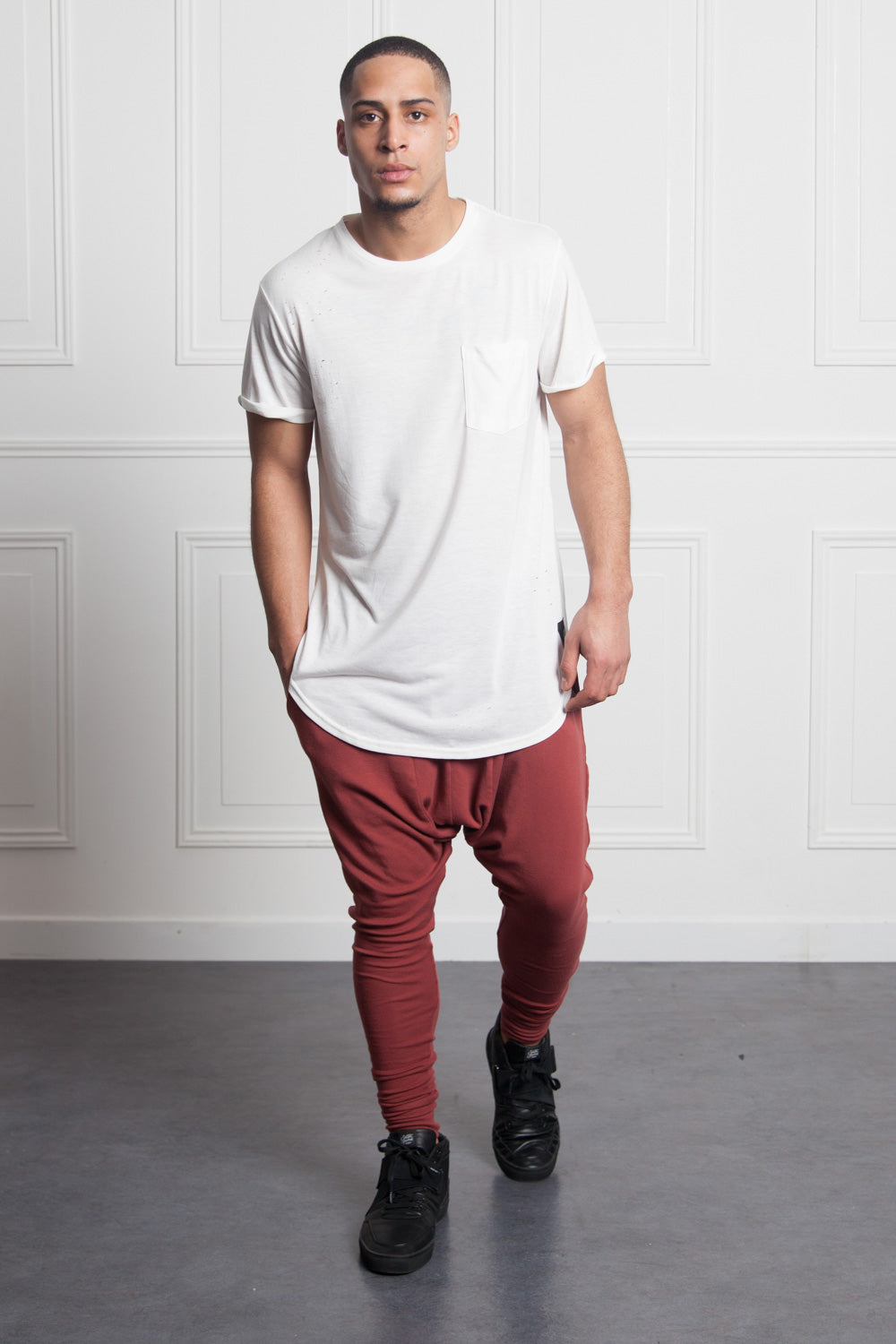 Sixth June - T-shirt chest pocket white M2511VTS