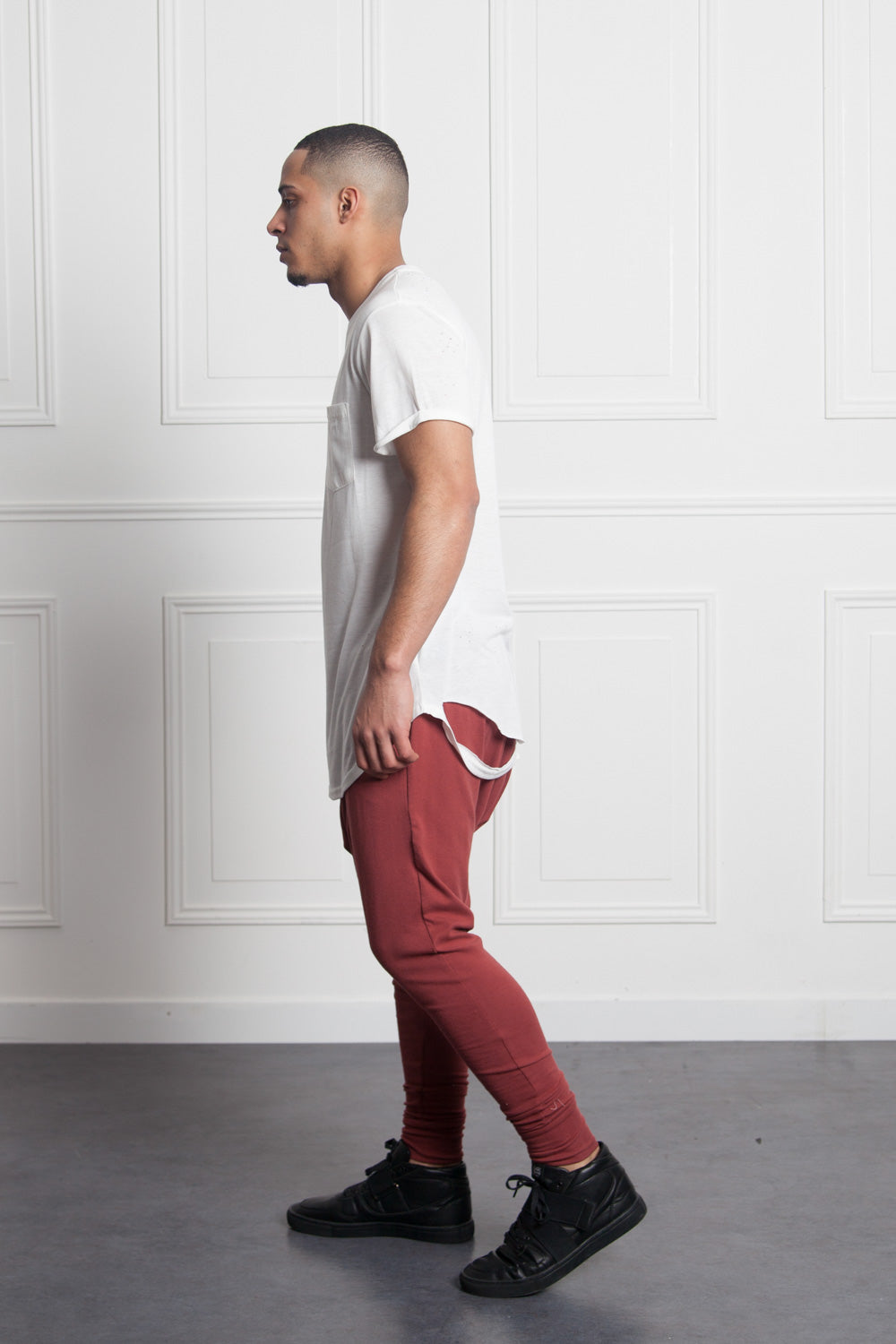 Sixth June - T-shirt chest pocket white M2511VTS