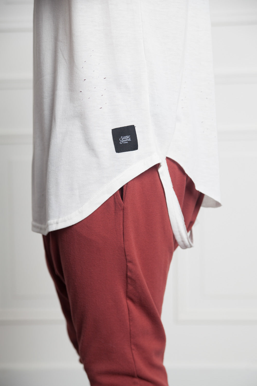 Sixth June - T-shirt chest pocket white M2511VTS