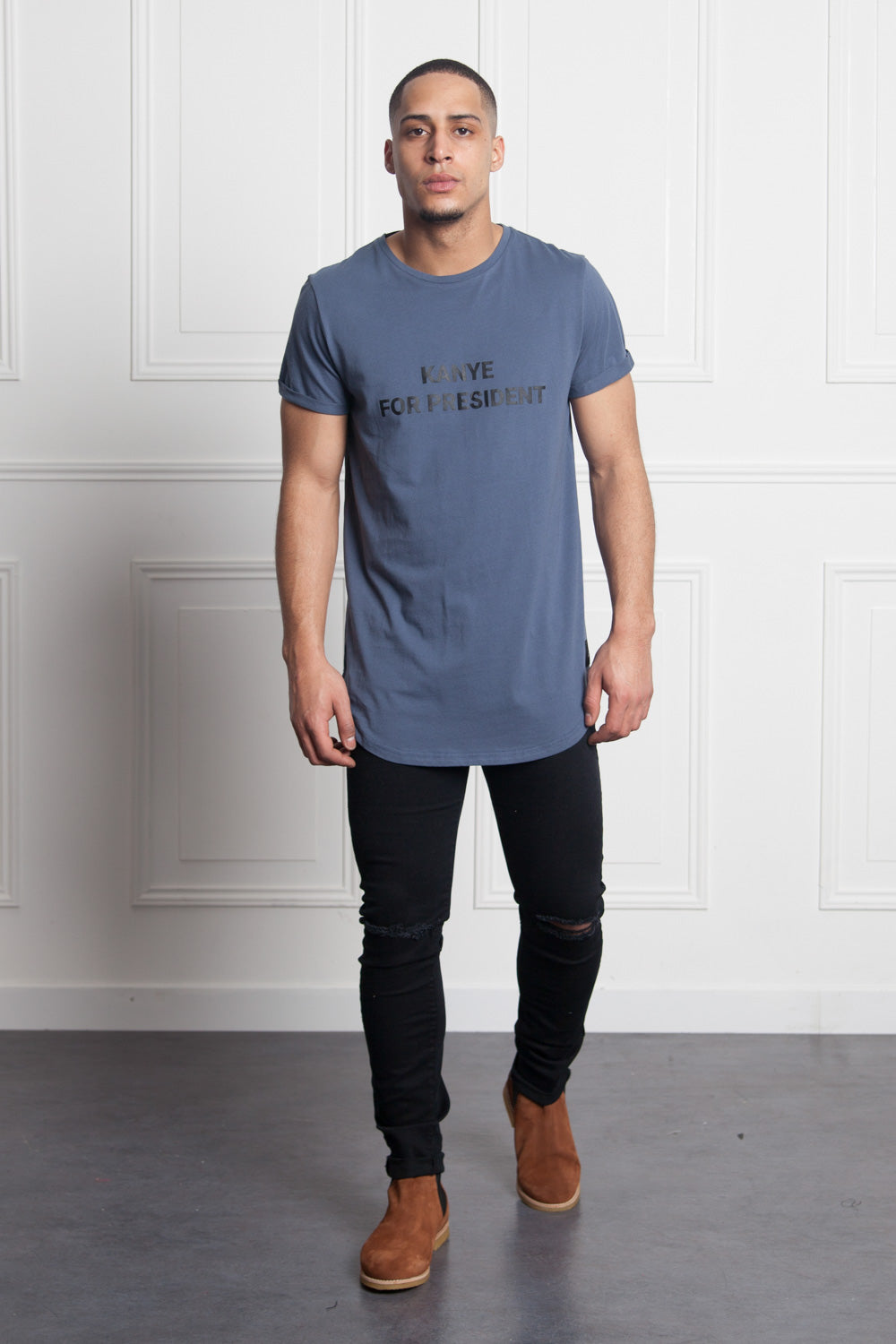 Sixth June - T-shirt Kanye President dark blue M2523VTS