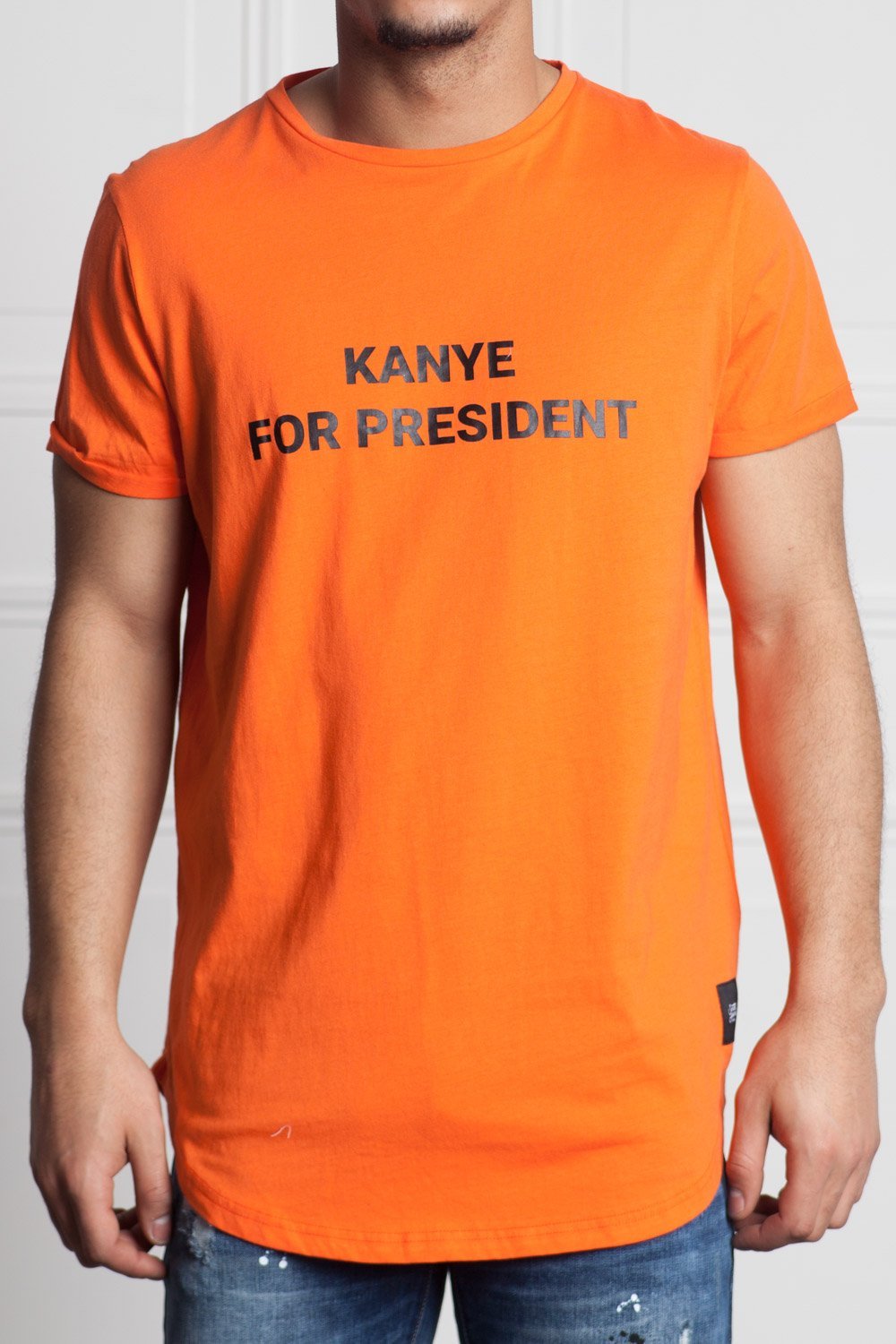 Sixth June - T-shirt Kanye President orange M2523VTS