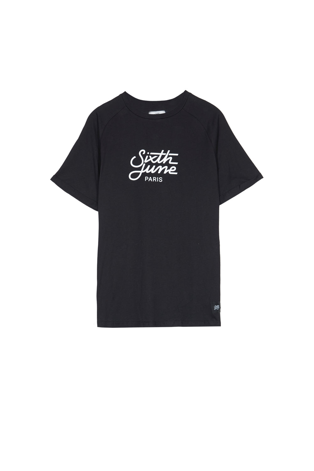 Sixth June - T-shirt raglan logo noir