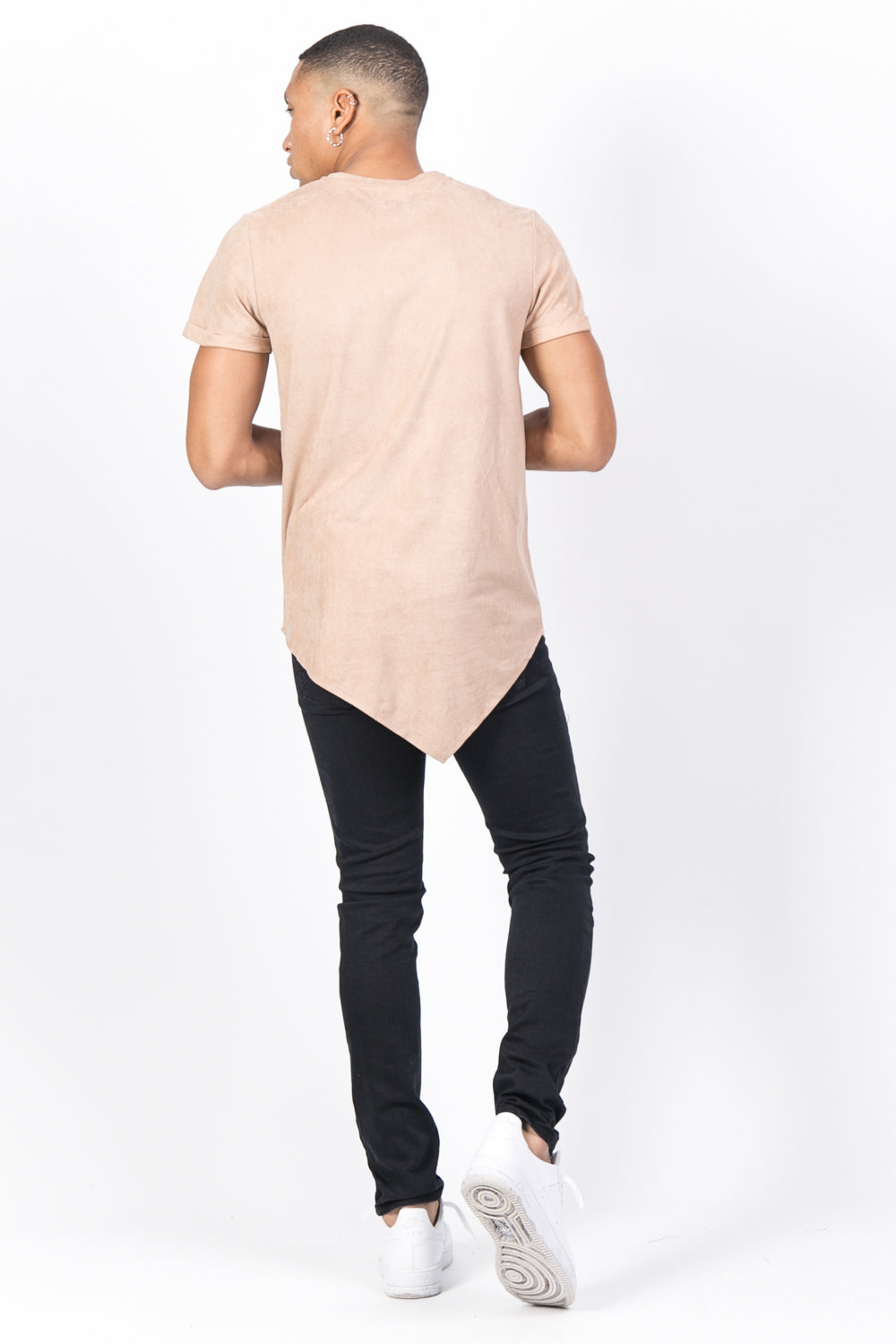 Sixth June - T-shirt pointe suédine beige
