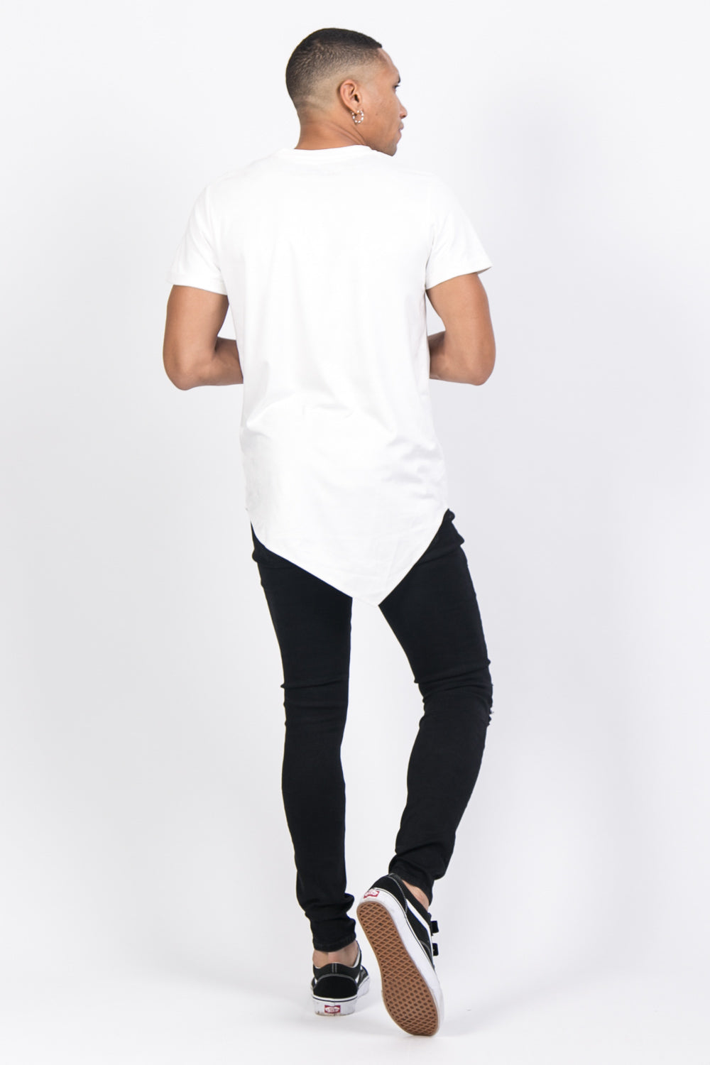 Sixth June - T-shirt pointe suédine blanc