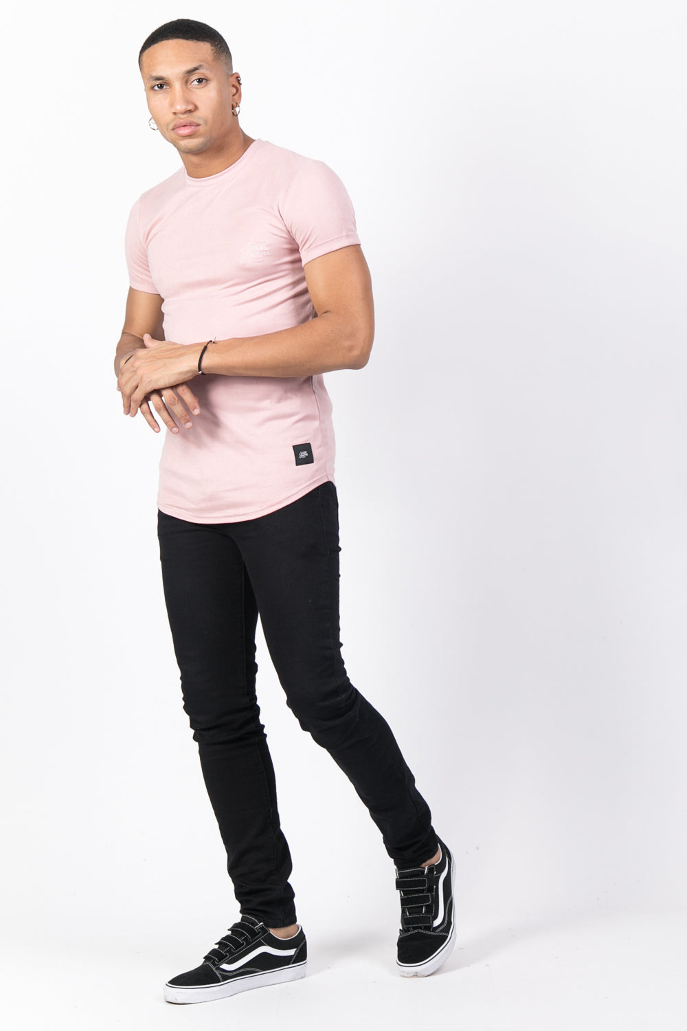 Sixth June - T-shirt suédine moulant rose