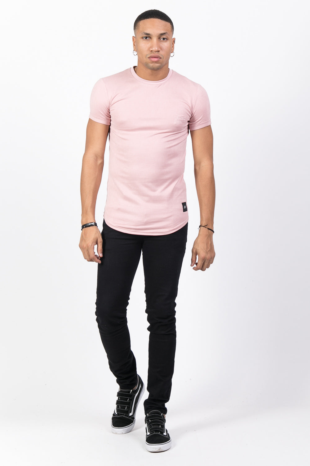 Sixth June - T-shirt suédine moulant rose