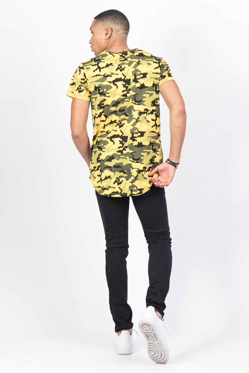 Sixth June - T-shirt camouflage jaune