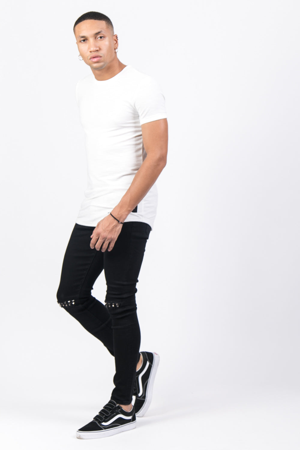 Sixth June - T-shirt moulant texturé blanc