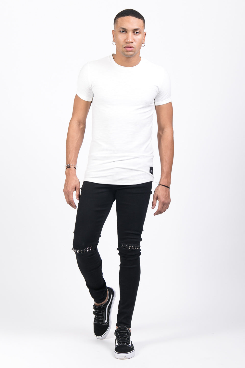 Sixth June - T-shirt moulant texturé blanc