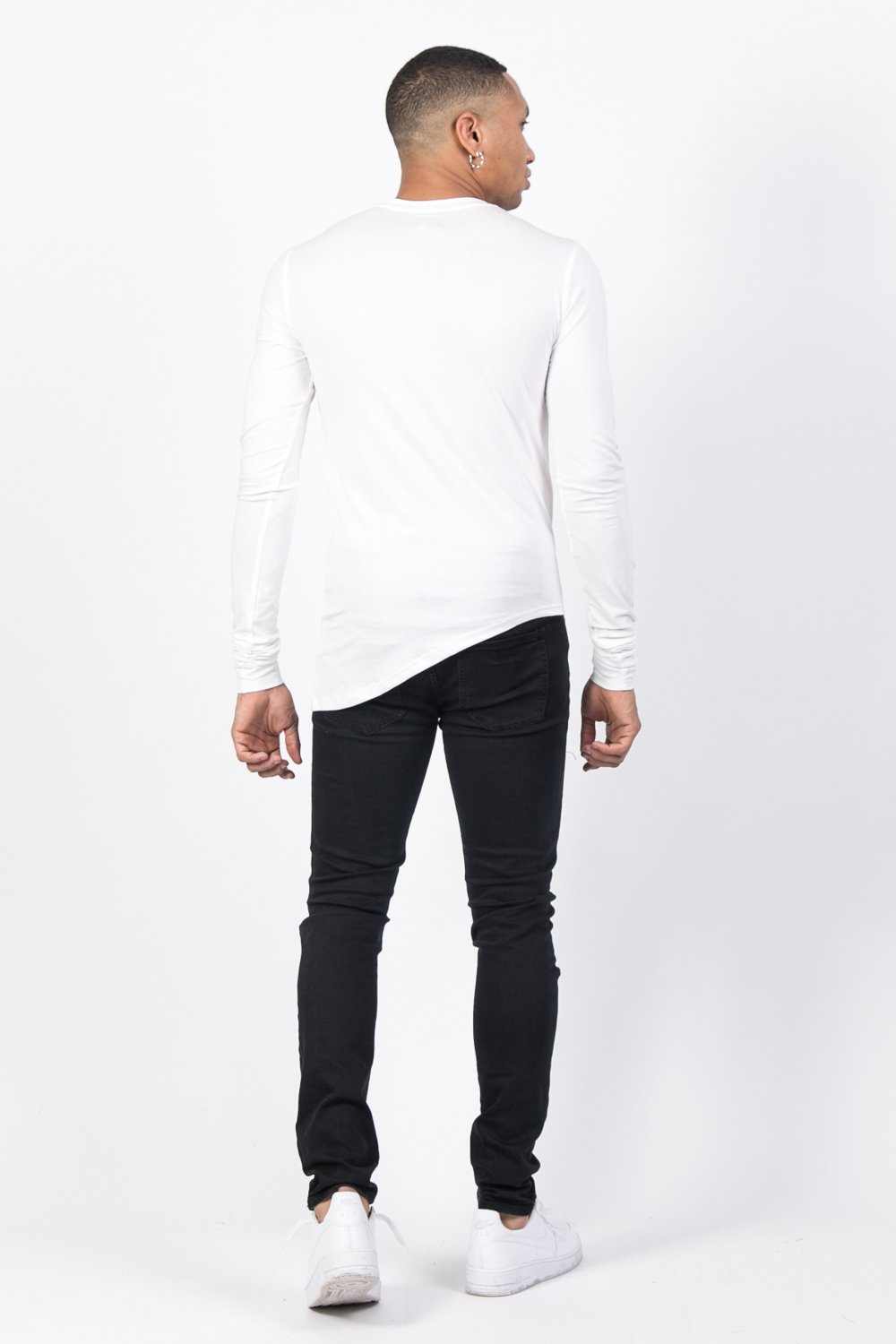 Long Sleeved Amour Violence T-Shirt White