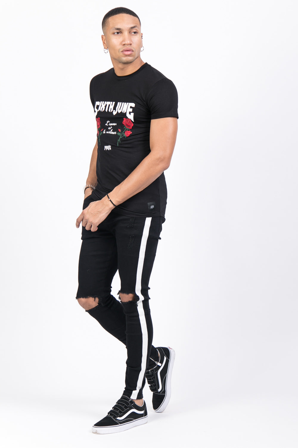 Sixth June - T-shirt amour violence noir