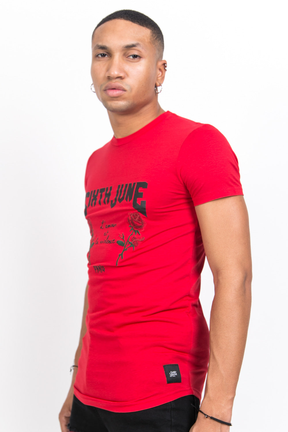 Sixth June - T-shirt amour violence rouge