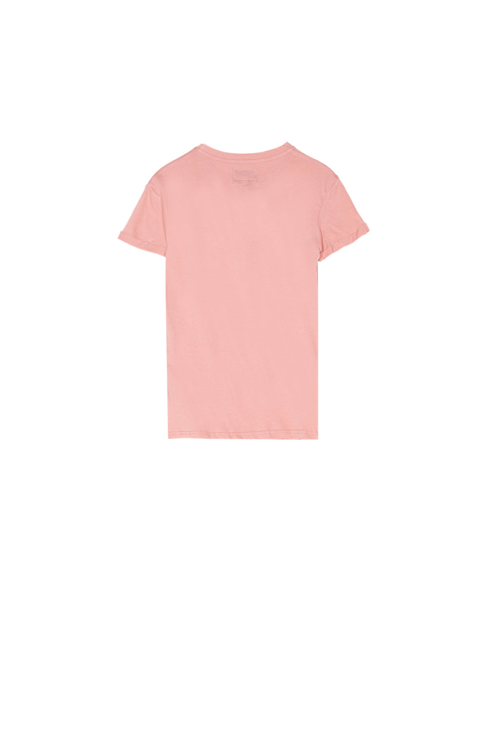 Sixth June - T-shirt brodé logo rose