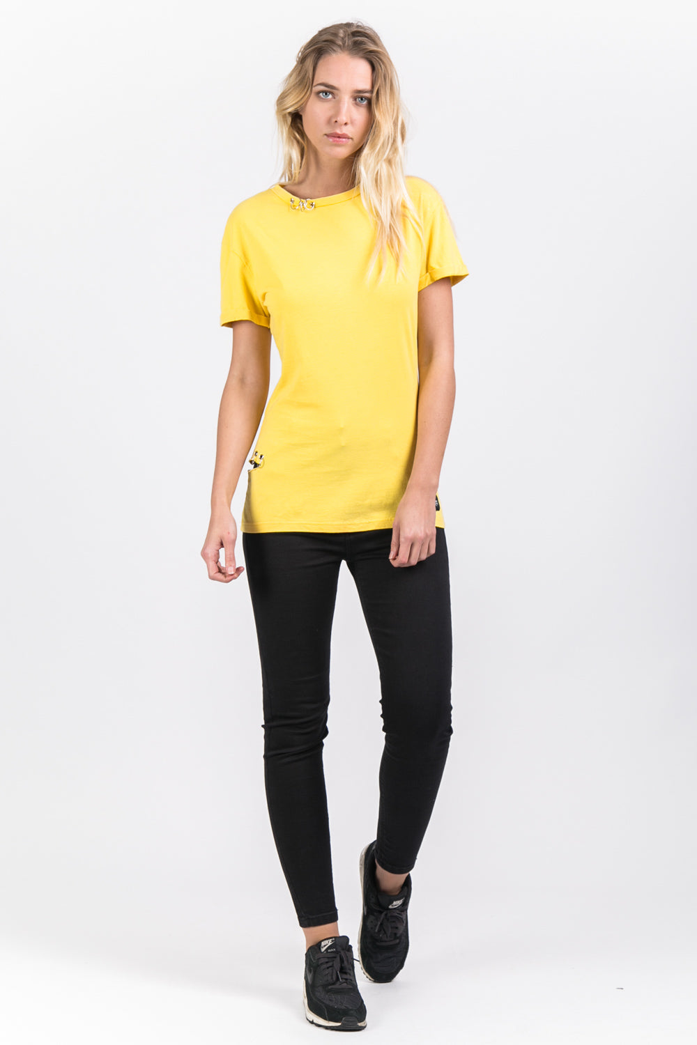 Sixth June - T-shirt anneaux jaune