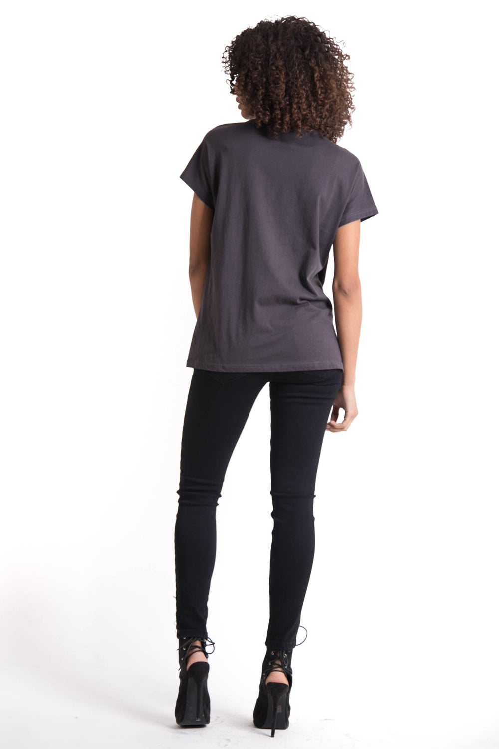 Sixth June - T-shirt mesh Monster gris foncé