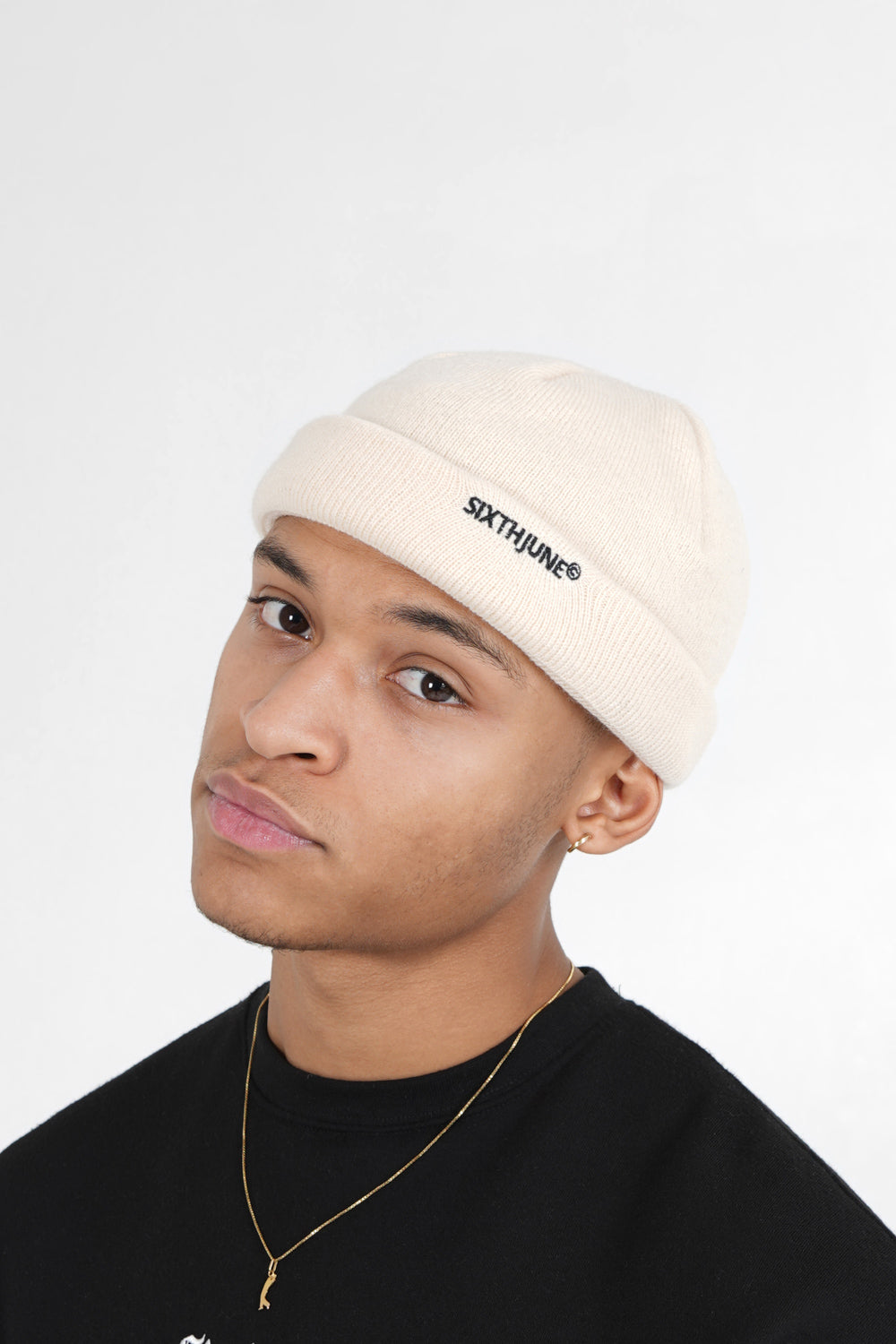 Sixth June - Bonnet fisherman logo Beige