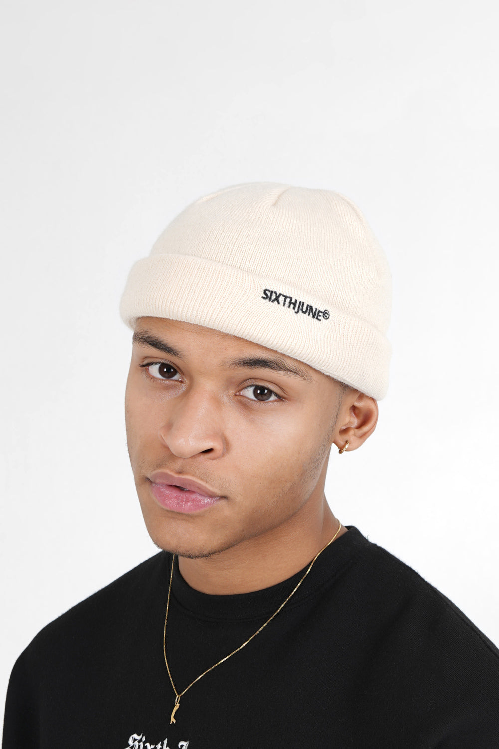Sixth June - Bonnet fisherman logo Beige
