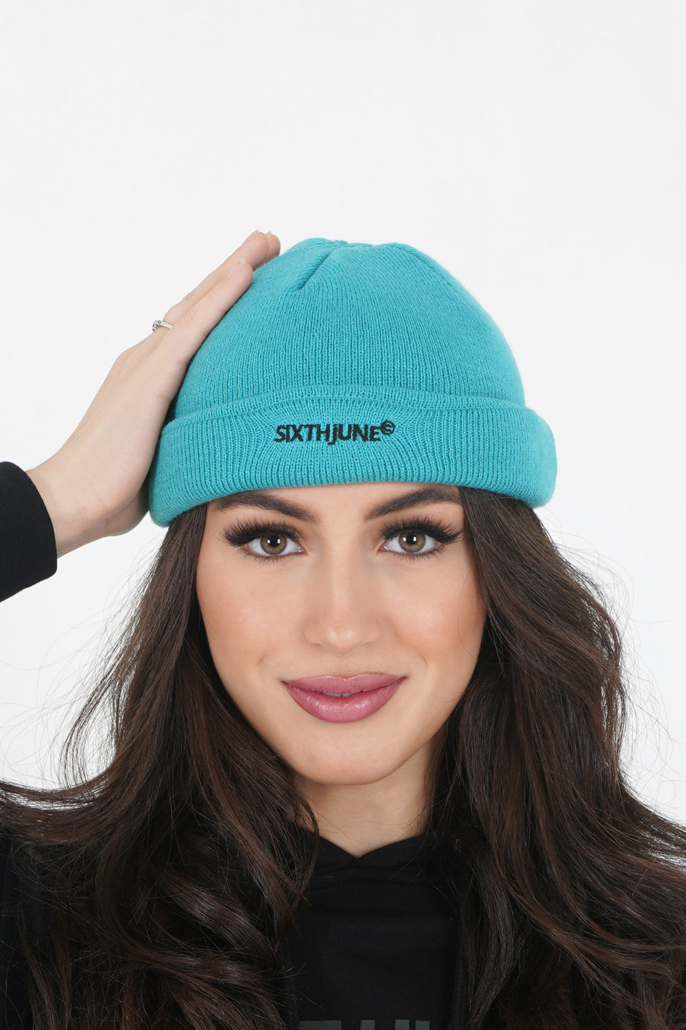 Sixth June - Bonnet fisherman logo Vert clair