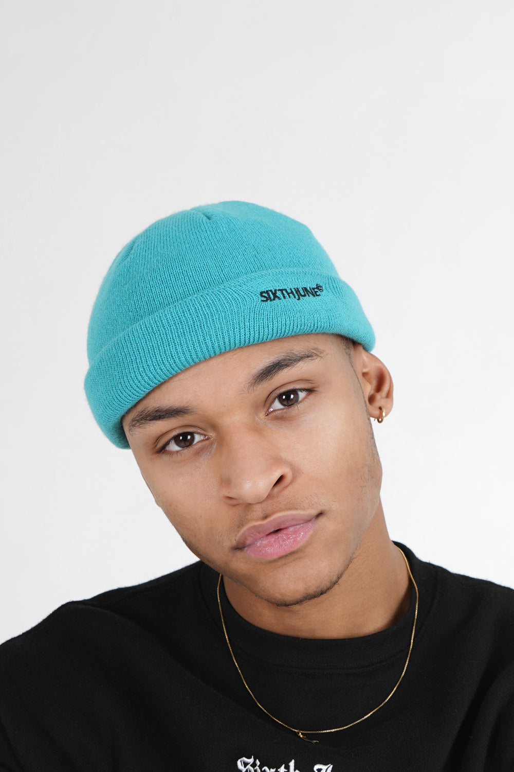 Sixth June - Bonnet fisherman logo Vert clair