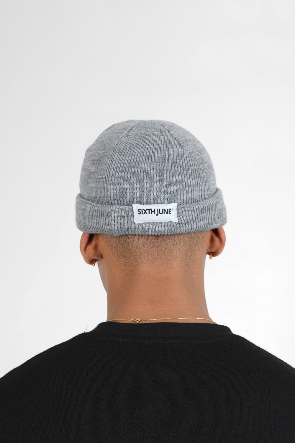 Sixth June - Bonnet fisherman logo Gris