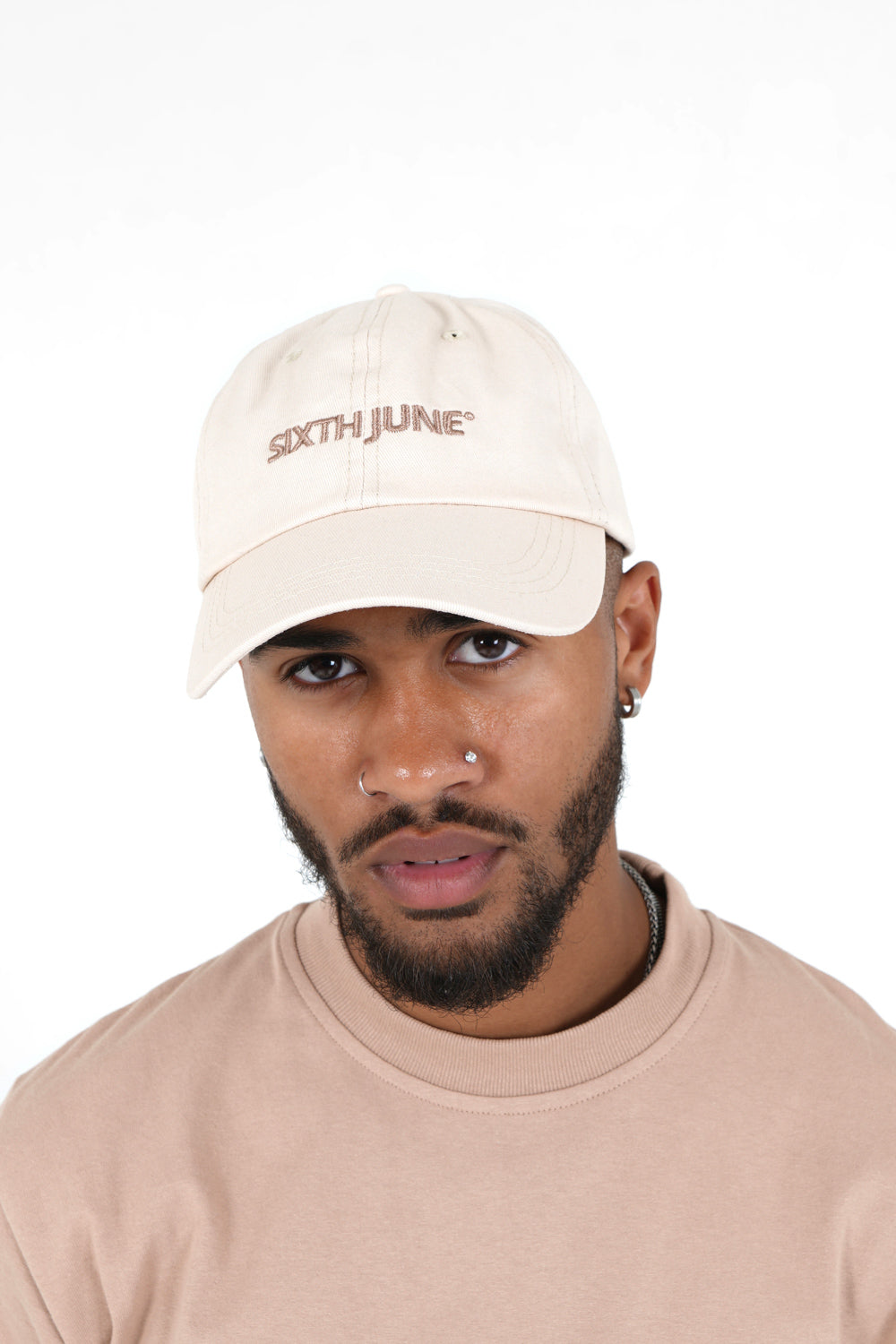 Sixth June - Casquette logo brodé Beige